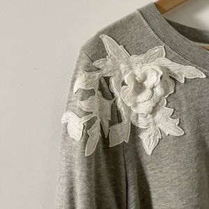 J.Crew sweatshirt with appliqué